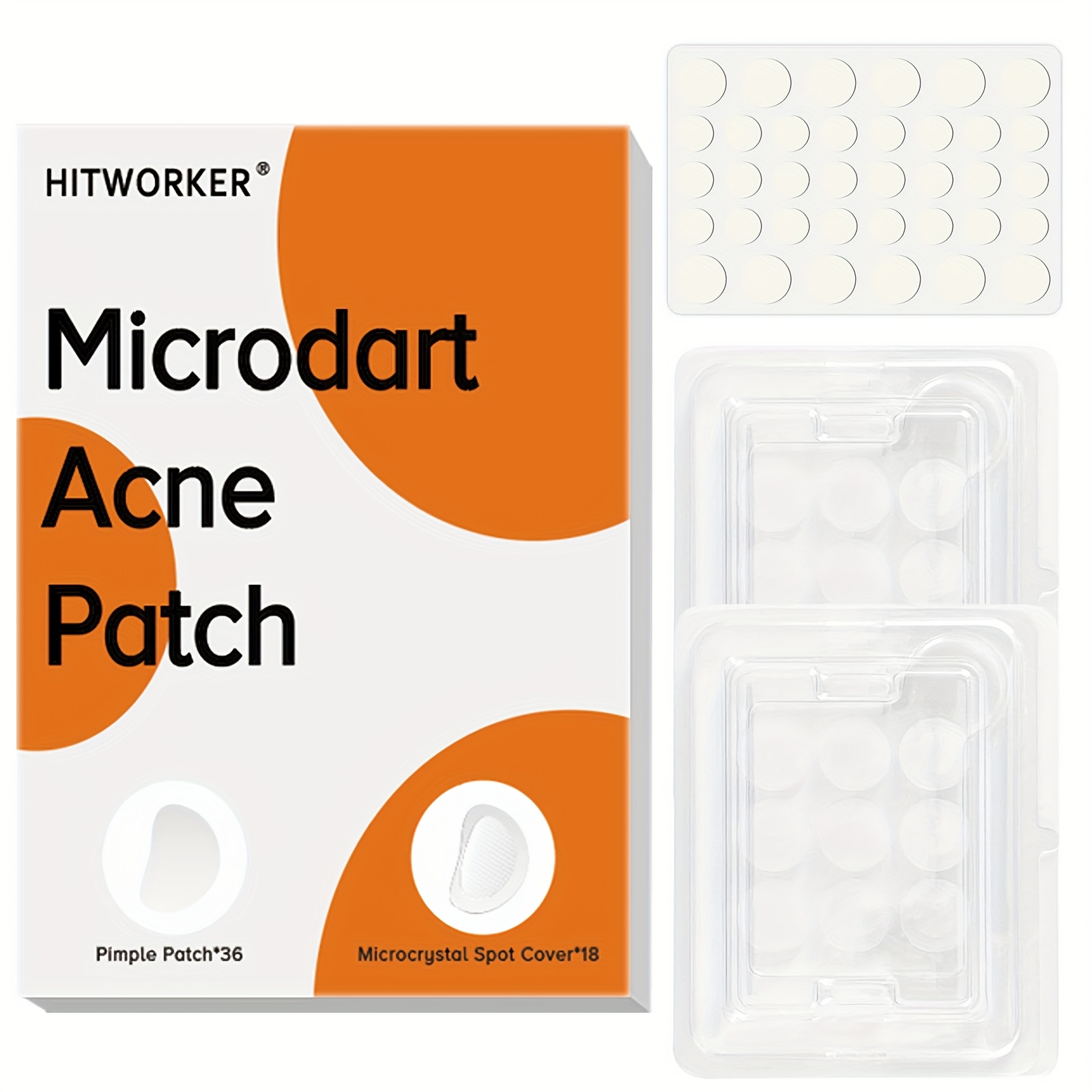 Skincare Routine - 60 stuks puistpleisters met microkristal spot