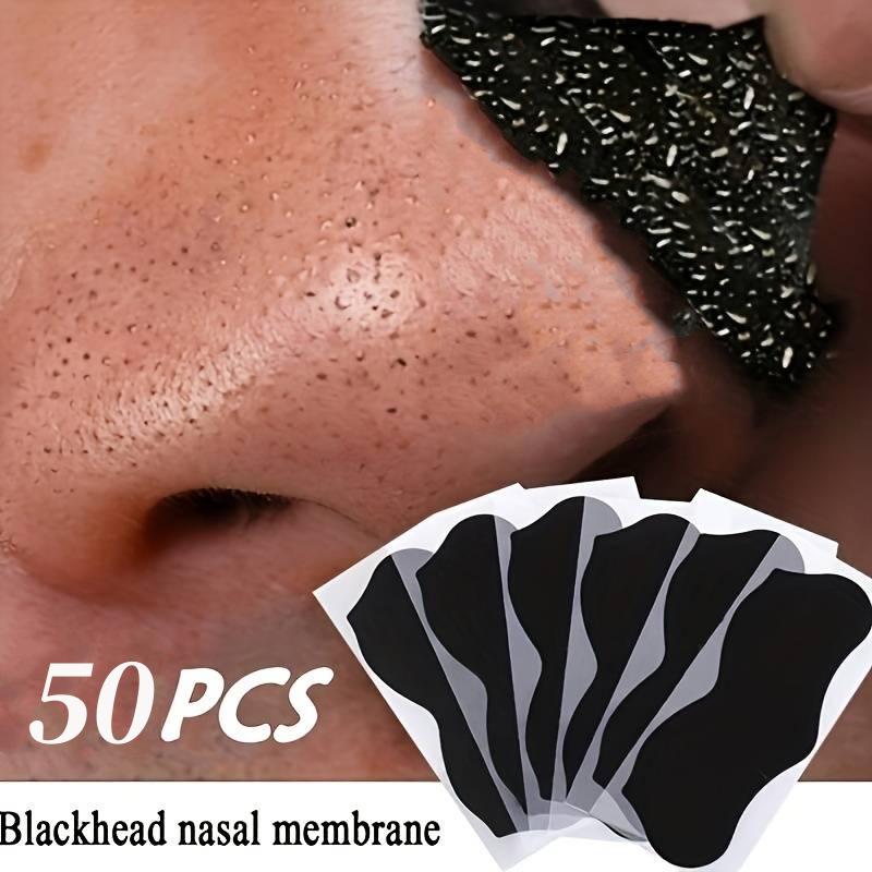 Skincare Routine - 50 stuks neusreinigingsstrips mee-eterverzorgingsstickers gezichtshuidreinigingsroutine