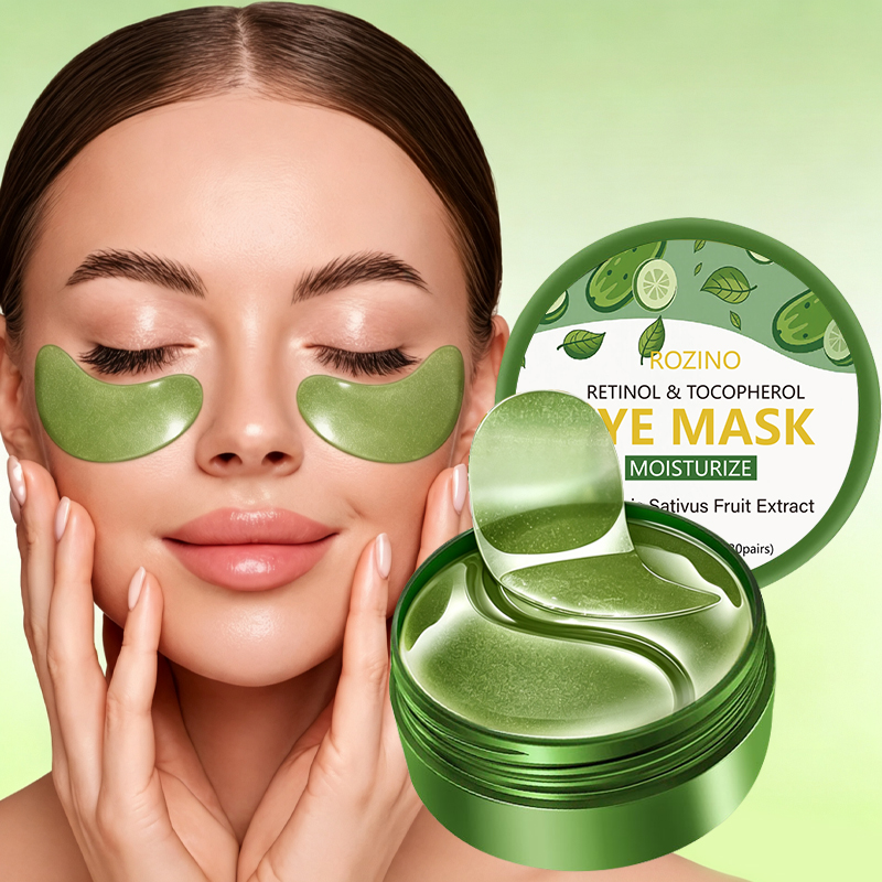 Skincare Ingredients - 30 paar groene oogmaskers met retinol