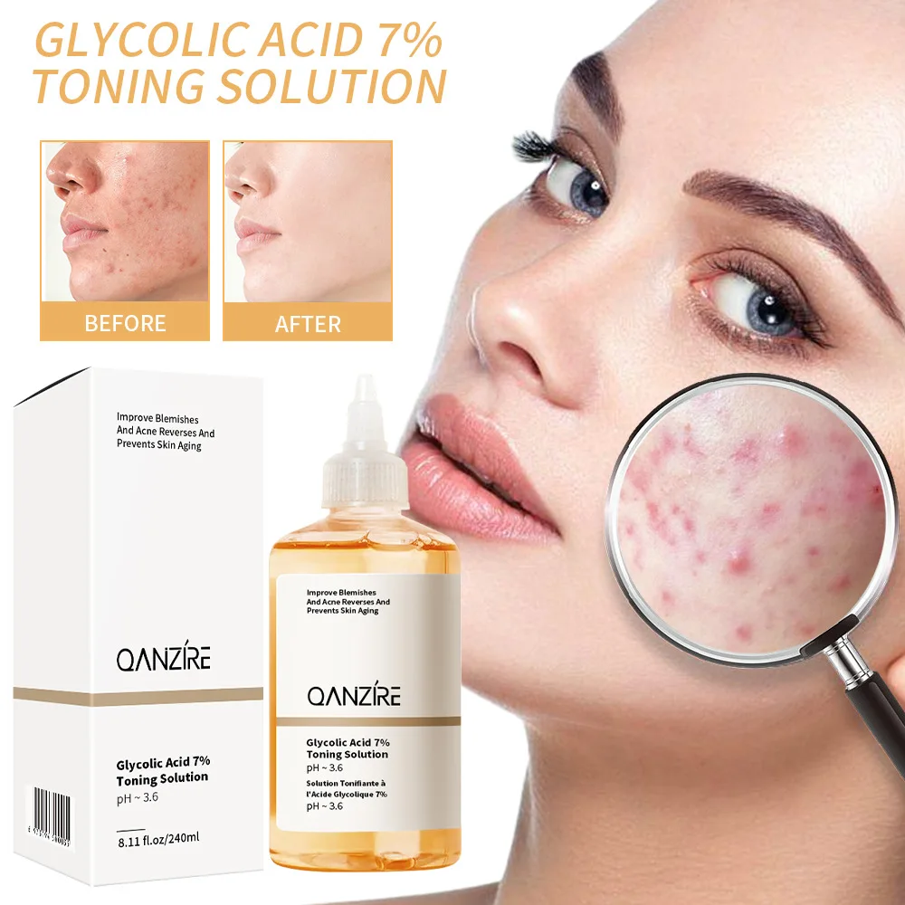Glycolic Acid Exfoliant - 240ML Glycolzuur 7% Exfoliërende Toner Toning