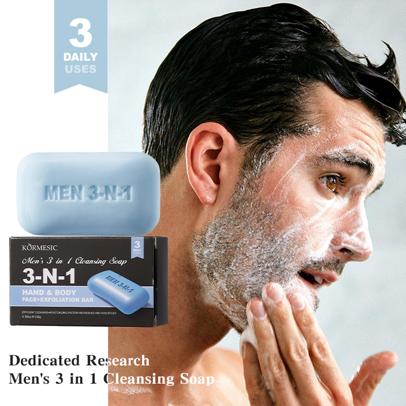 Skincare Oil Control - 3-in-1 reinigingszeep voor mannen, voor gezicht