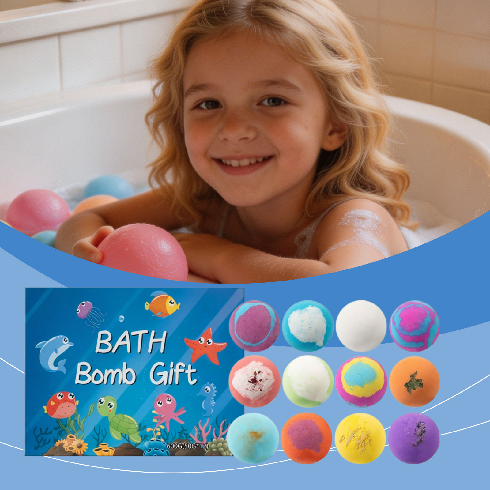Speelgoedbadballetjesdoos met  - Skincare Ingredients recensie en prijs