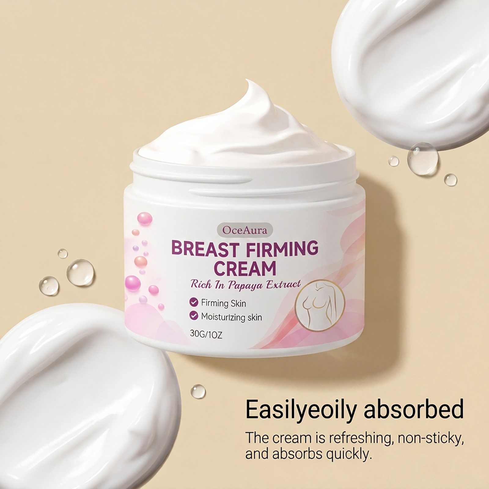 Borstverstevigende crème voor  - Skincare Routine recensie en prijs