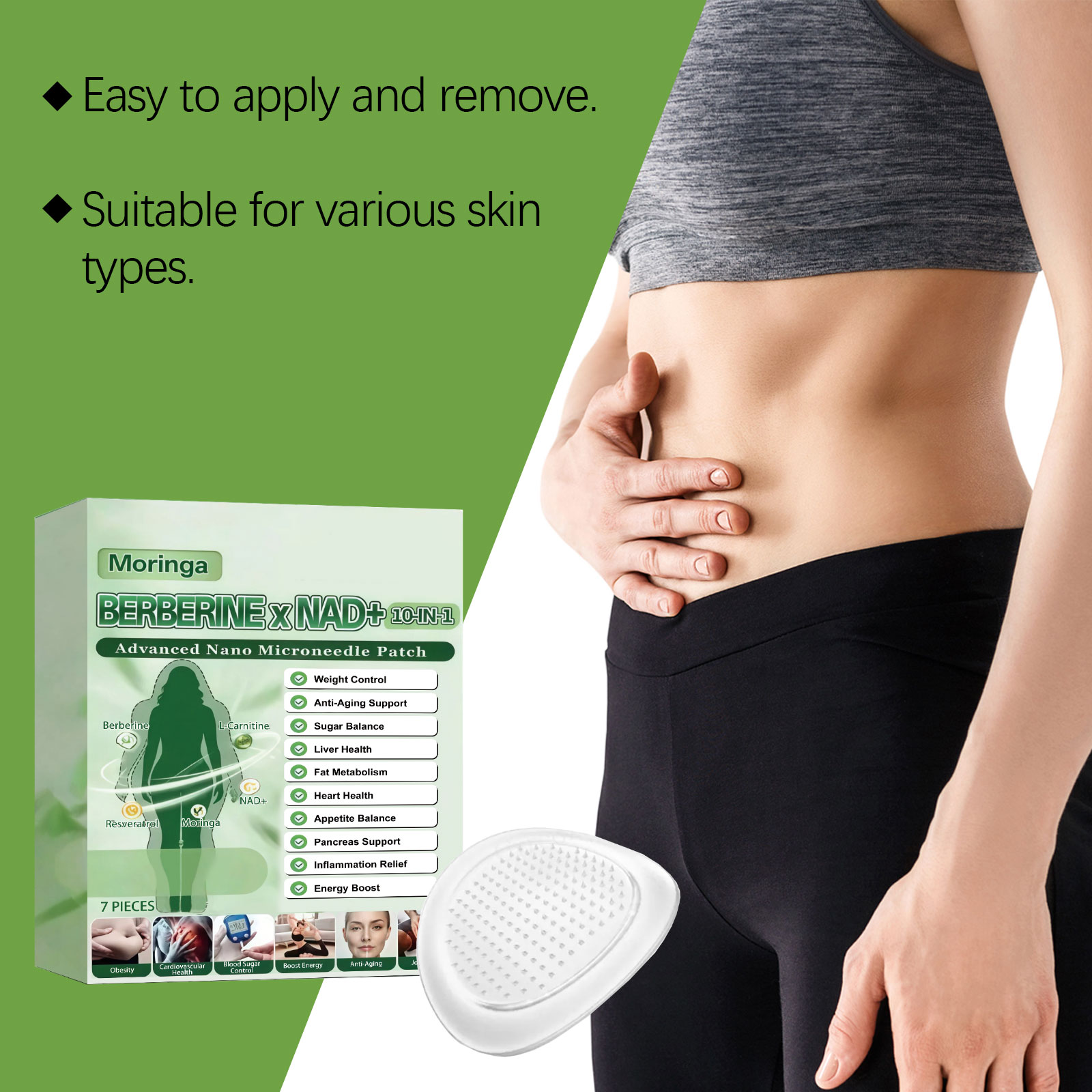 10 In 1 Overnight Microneedle  - Skincare Oil Control recensie en prijs