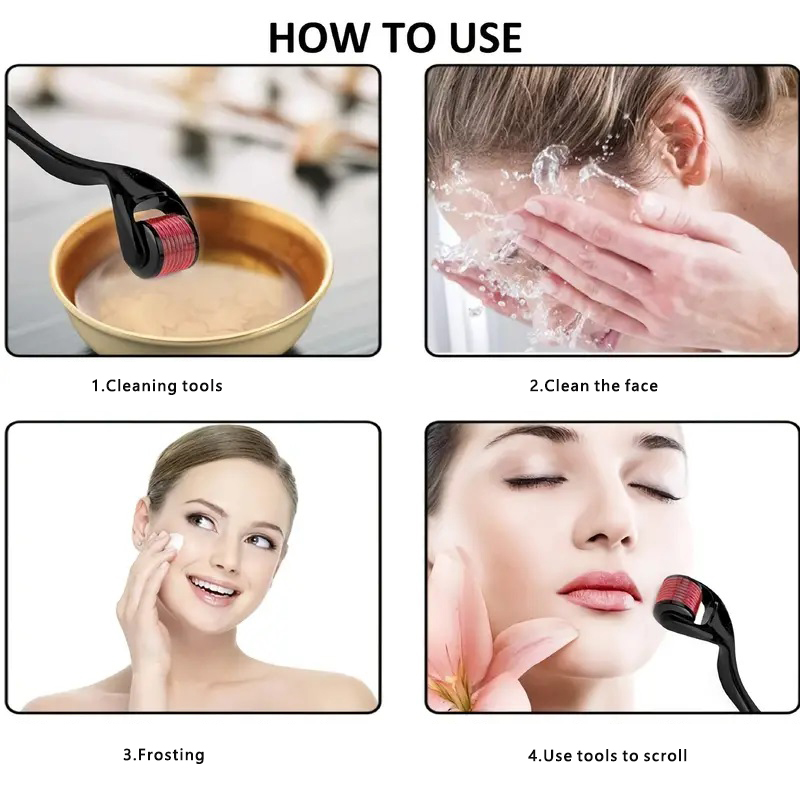 Microneedle roller voor gezich - Skincare Routine recensie en prijs