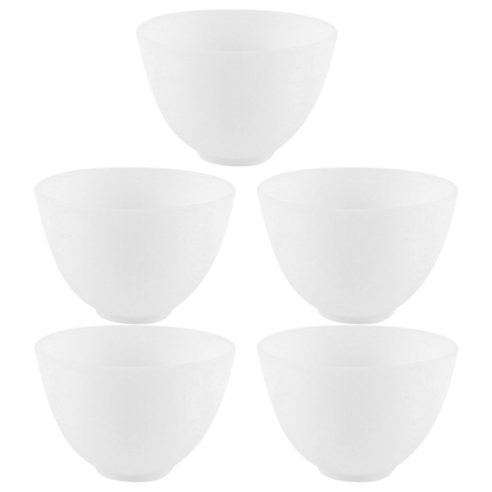 5 stuks siliconen mengkommen v - Skincare Routine recensie en prijs